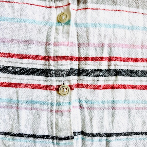 Weatherproof Vintage Tie Front Linen Shirt - Picture 3 of 6